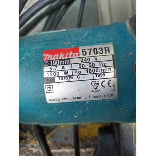 119 - Makita Skil Saw 5703R