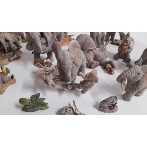 892 - Assorted Tusker Elephant Ornaments