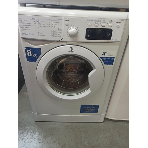 1045 - Indesit 8KG Washing Machine IWE81681