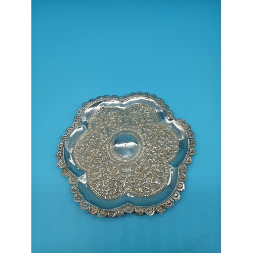 483 - An Unhallmarked but Tested Silver Tray - 86Grams