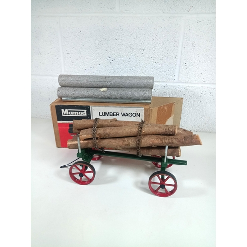 1115 - A Mamod L.W.. Lumber Wagon and Box