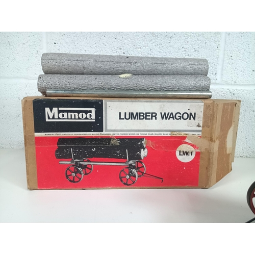 1115 - A Mamod L.W.. Lumber Wagon and Box