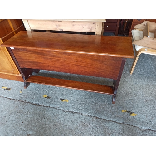 958 - Monks Bench with Storage