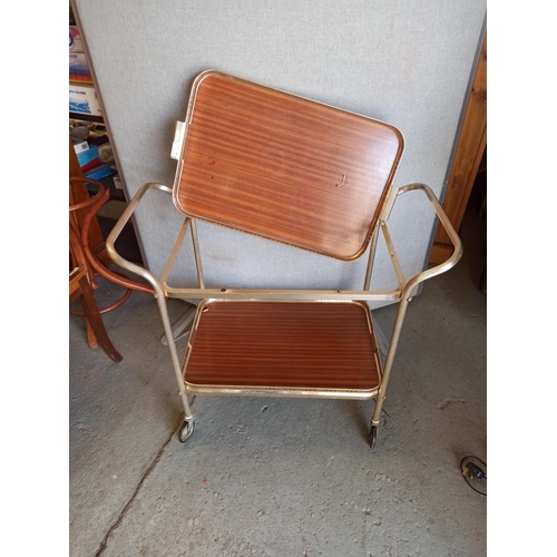 989 - A Vintage Hostess Trolley with Removable Tray