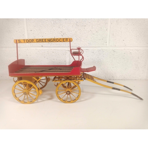 1105 - A Scratch Built Horse Drawn Greengrocers Cart Sign Written 