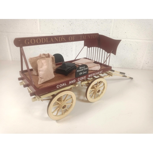 1107 - A Scratch Built Horse Drawn Cart Sign Written 