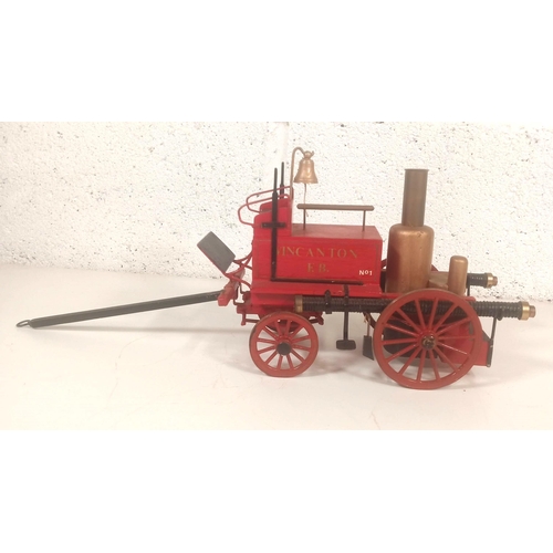 1121 - A Scratch Built Fire Engine Sign Written  