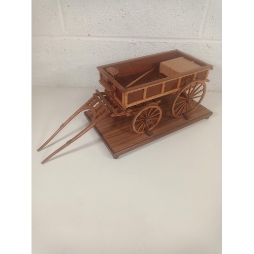 1100 - A Scratch Built Cart on Display Stand