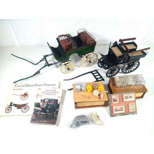 1098 - A Scratch Built Model Carts in Need of Minor Repairs/ Attention with a quantity of Accessories and B... 