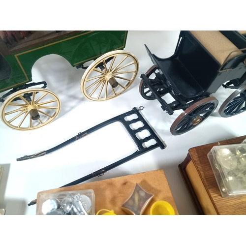 1098 - A Scratch Built Model Carts in Need of Minor Repairs/ Attention with a quantity of Accessories and B... 