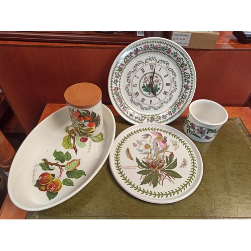 903 - Mixed Portmerion Pottery Including Botanical Garden , Oranges and Lemons and Pomona