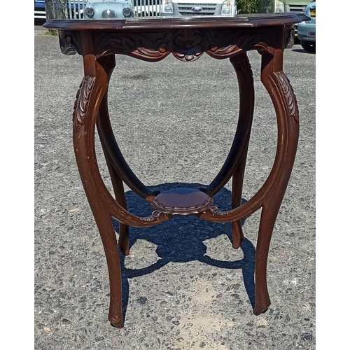 942 - Occasional Table/ Lamp Table with Shelf