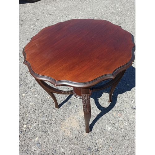 942 - Occasional Table/ Lamp Table with Shelf