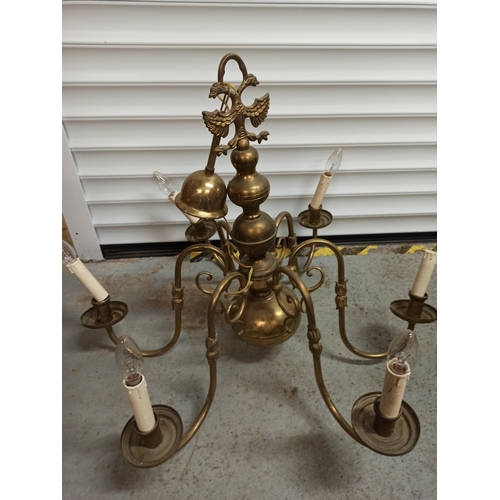 990 - Vintage Brass Candelabra - in need of attention