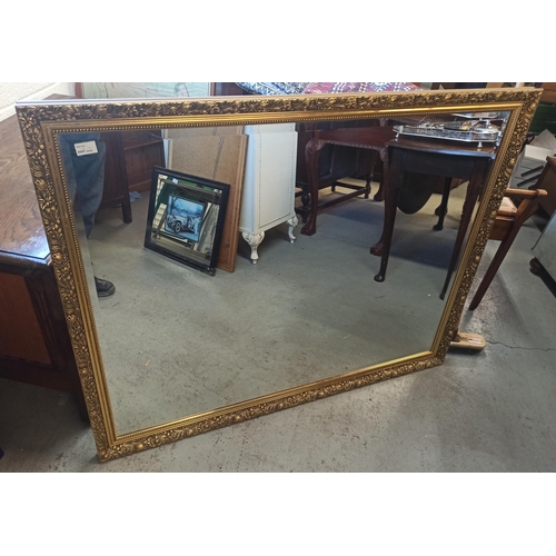 969 - Large Gilt Framed Mirror 127cm x 99cm