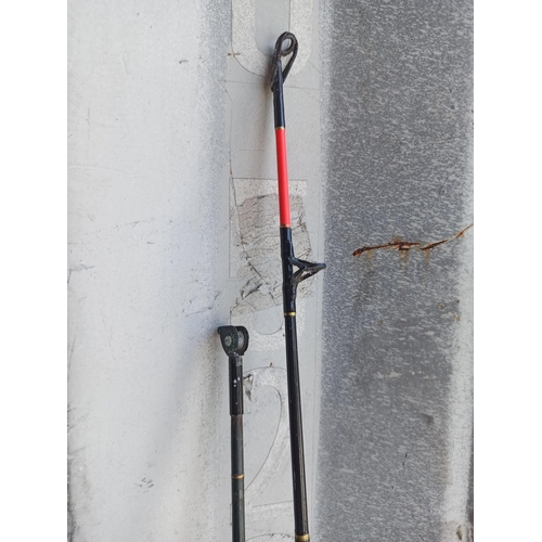 323 - 2 x Boat Fishing Rods - Sea Silstar ET 3603-050 50lb Rated and Abu Garcia 20lb Rated