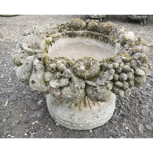 288 - Round Stone Planter 44cm Diameter and 32cm High