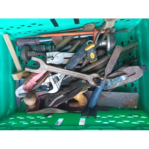 154 - Assorted Tools Including Planes, Spanners, Snips and Much More