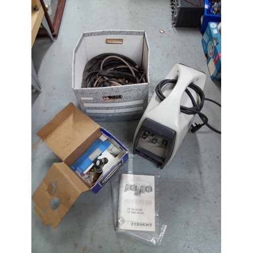 77 - TIG Welder with Gauges, Cables and Instructions TX150AC/DC ArcoTech Cemont