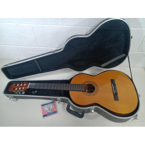 1051 - A Spanish Admira  Accoustic Guitar and Hard Case