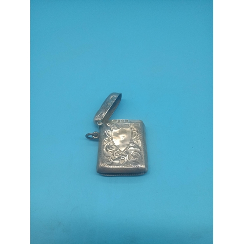 495 - Silver Vesta Case