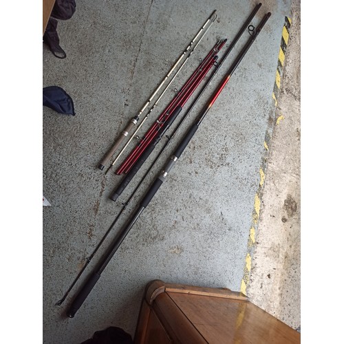 333 - Powerflex Beachcaster Rod 12ft Heron Boat /Pier Rod and another