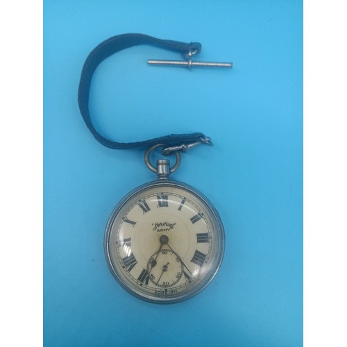 8440 - A Services Ltd Army Pocket Watch (no winder)