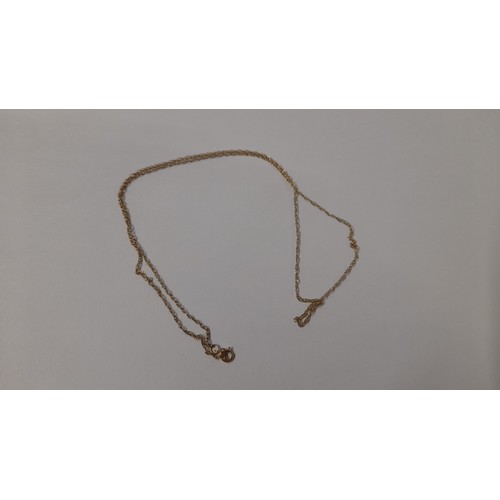 464 - Hallmarked 9ct Gold Chain