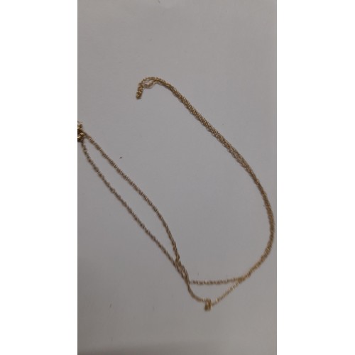 465 - Hallmarked 9ct Gold Chain