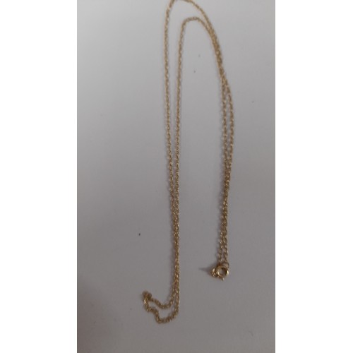 465 - Hallmarked 9ct Gold Chain