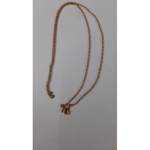 465 - Hallmarked 9ct Gold Chain