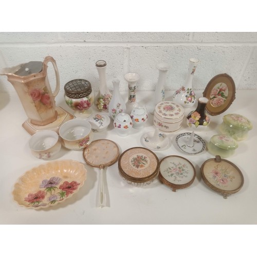 871 - A Qty of Vintage China and vases inc Radford, Sadler, Crown etc