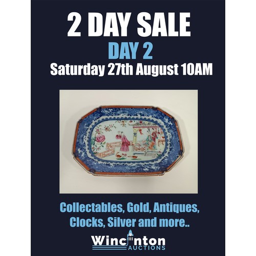 400 - Day 2 - collectables, antiques, gold, silver, clocks, furniture and more