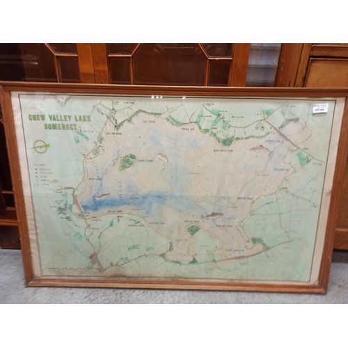 982 - Chew Valley Framed Map