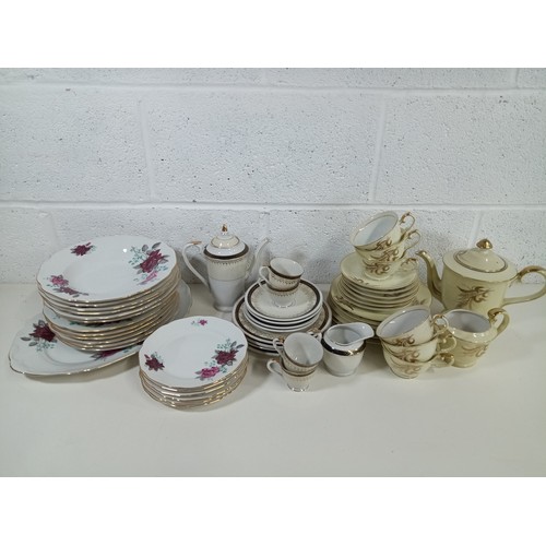 931e - An assortment of Yoshino, King China and Bohemia Dinner and Tea Service