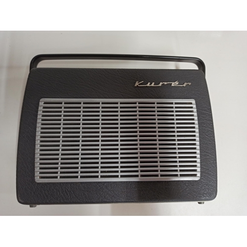 323 - Kurer FM Marine De Luxe Radio and ITT KB Tiny 3 MW Radio