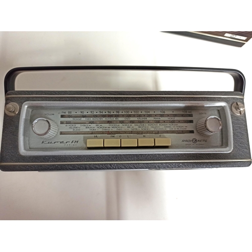 323 - Kurer FM Marine De Luxe Radio and ITT KB Tiny 3 MW Radio