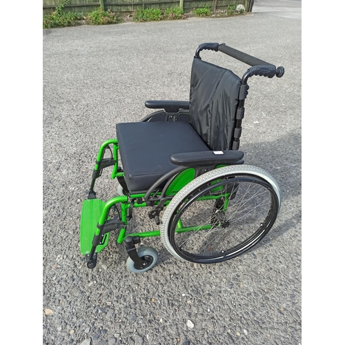 110 - Avantagarde Ottoback Wheel Chair with Cushion