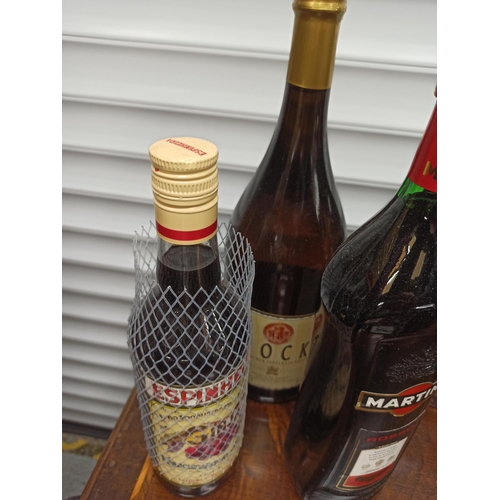 376 - Large Selection of Bottles - Wines, Spirits and Liqueurs including Captain Morgan, Remy Martin, Crof... 