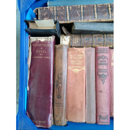 1030A - A Box of Vintage and Antique Books Including 