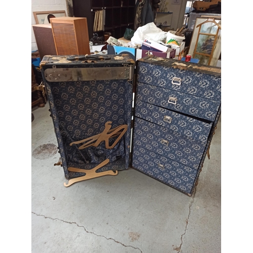 101 - A Vintage Watajoy Travelling Wardrobe/ Luggage