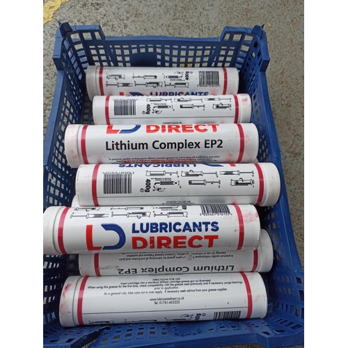 69 - 10 x Lubricants Direct Lithium Complex EP2 Tubes