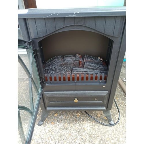 107 - EGL Electric Fire Effect Heater