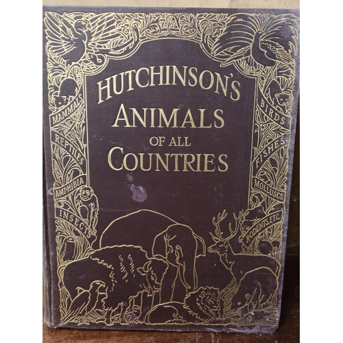 994 - Vintage Hutchinsons Animals of All Countries Volumes 1 - 4