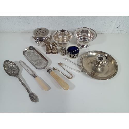 664 - A Quantity of Silver Plateware