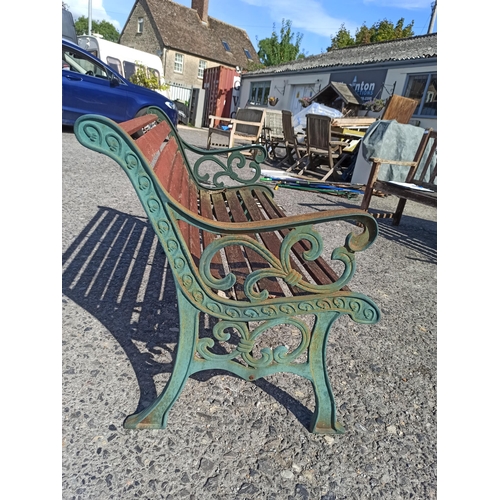 4 - Metal Frame Bench in Need of some TLC - Tightening up and painting