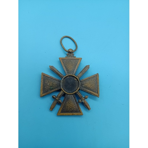 577 - A WW2 French Military Cross Croix Guerre