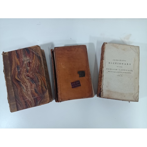 1023 - Three Antique Books - Real Life in London 1822, The Spectator Complete in One Volume 1861 and Sherid... 