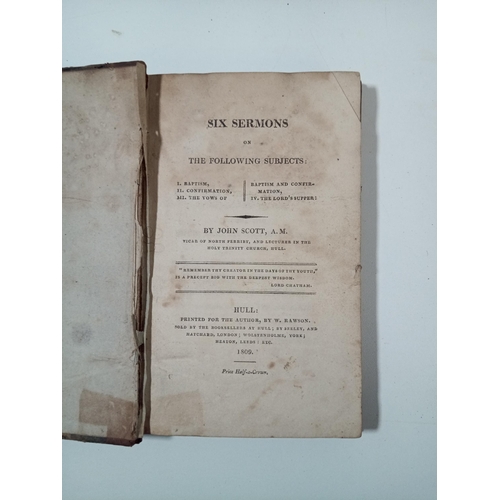 1043 - Six Sermons on The Following Subjects: I. Baptism, II. Confirmation, III The Vows OF Baptism and Con... 