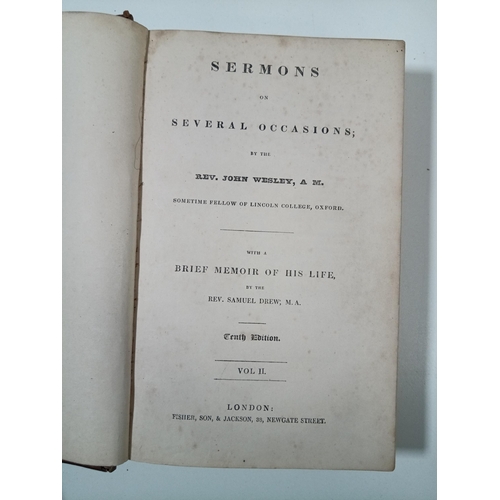 1025 - Sermons on Several Occasions by the Rev. John Wesley A.M Sometime Fellow of Lincoln College, Oxford ... 